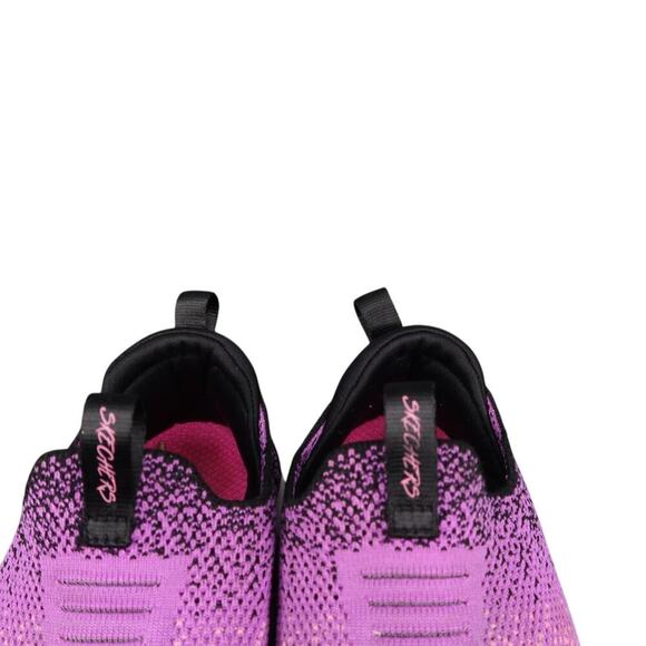 Skechers Shoes Kids 4 Slip On Sneakers Ultra Flex Casual Trainers Memory Foam - Picture 3 of 11